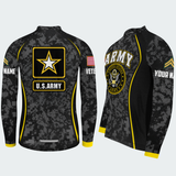 Men's Personalized U.S. Army Combat Star Cycling Jersey & Kit — long sleeve cycling kit — featured image