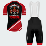 Men's Personalized Fire and Rescue Guardian Cycling Jersey & Kit — short sleeve bib shorts kit — image 02