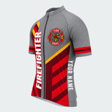 Men's Personalized Fire Dept. Rally Stripe Cycling Jersey & Kit — short sleeve jersey — image 04