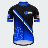 Men's Personalized EMS Response Stripe Cycling Jersey & Kit — short sleeve jersey — image 02