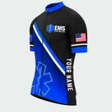 Men's Personalized EMS Response Stripe Cycling Jersey & Kit — short sleeve jersey — image 04