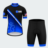 Men's Personalized EMS Response Stripe Cycling Jersey & Kit — short sleeve shorts kit — featured image