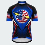 Men's Personalized United States Lightning Fist Cycling Jersey & Kit — short sleeve jersey — image 02