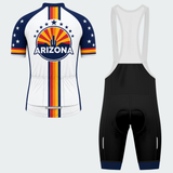 Men's Personalized Arizona Desert Sunrise Cycling Jersey & Kit — short sleeve bib shorts kit — image 02