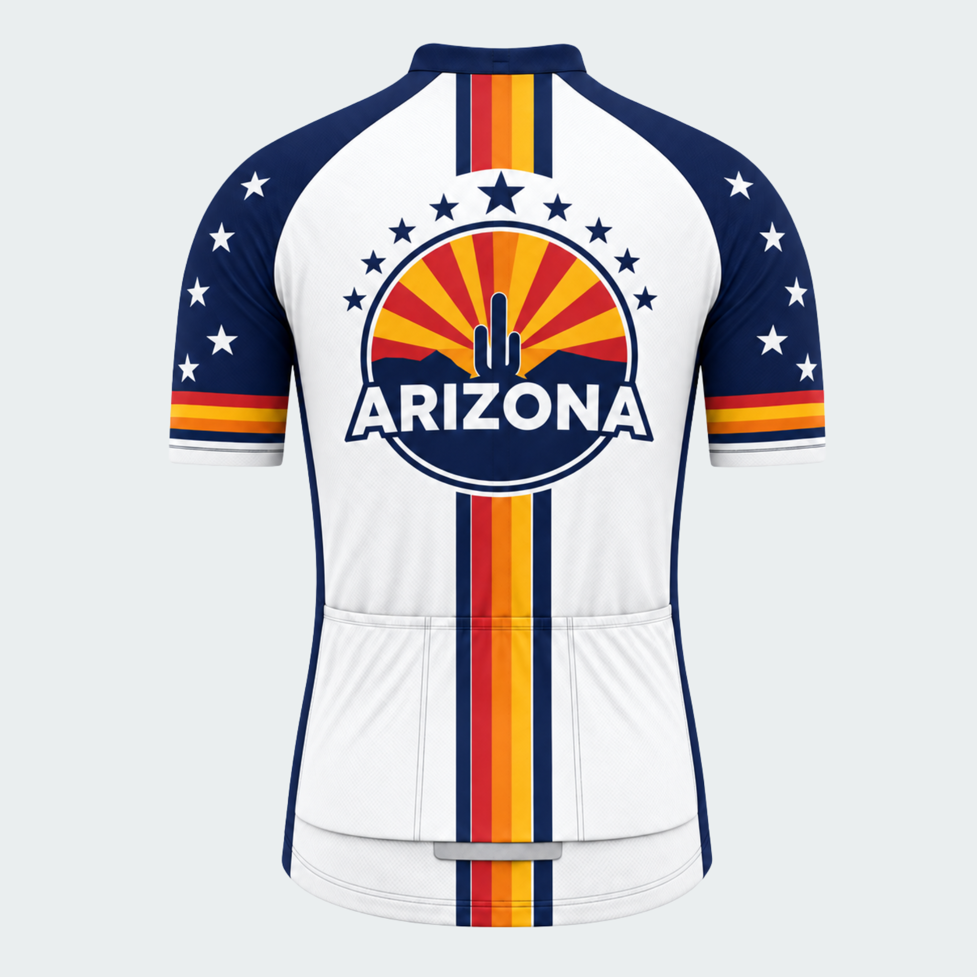 Men's Personalized Arizona Desert Sunrise Cycling Jersey & Kit — short sleeve jersey — image 03