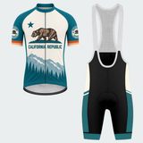 Men's Personalized California Republic Mountain Cycling Jersey & Kit — short sleeve bib shorts kit — featured image
