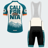 Men's Personalized California Republic Mountain Cycling Jersey & Kit — short sleeve bib shorts kit — image 02