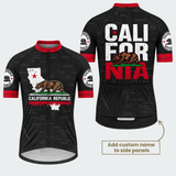 Men's Personalized California Republic Road Bear Cycling Jersey & Kit — short sleeve jersey — featured image