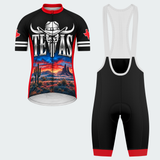 Men's Personalized Texas Longhorn Sunset Cycling Jersey & Kit — short sleeve bib shorts kit — featured image