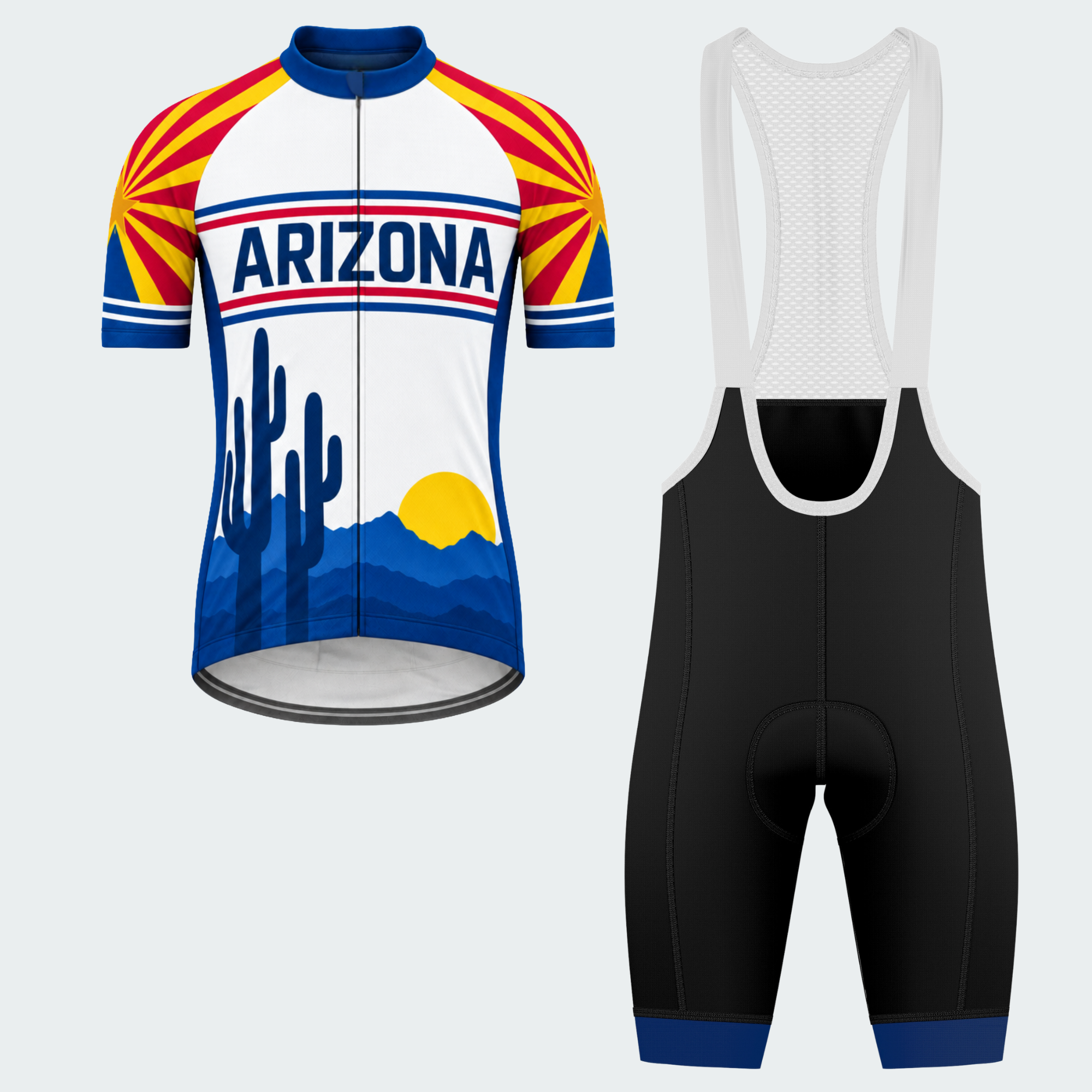 Men's Personalized Arizona Sonoran Horizon Cycling Jersey & Kit — short sleeve bib shorts kit — featured image
