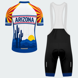 Men's Personalized Arizona Sonoran Horizon Cycling Jersey & Kit — short sleeve bib shorts kit — image 02