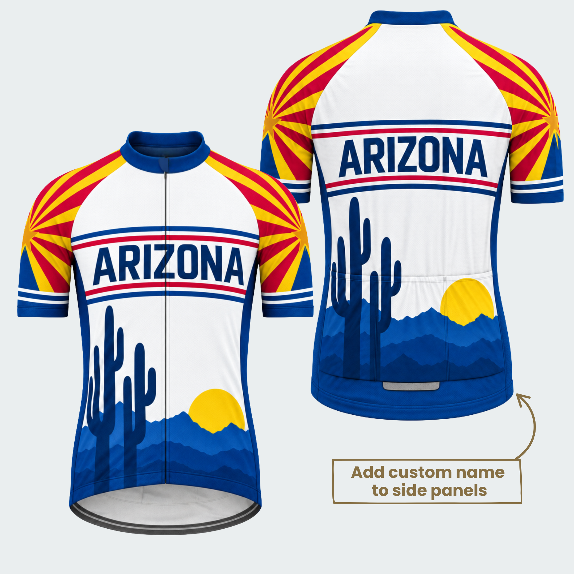 Men's Personalized Arizona Sonoran Horizon Cycling Jersey & Kit — short sleeve jersey — featured image