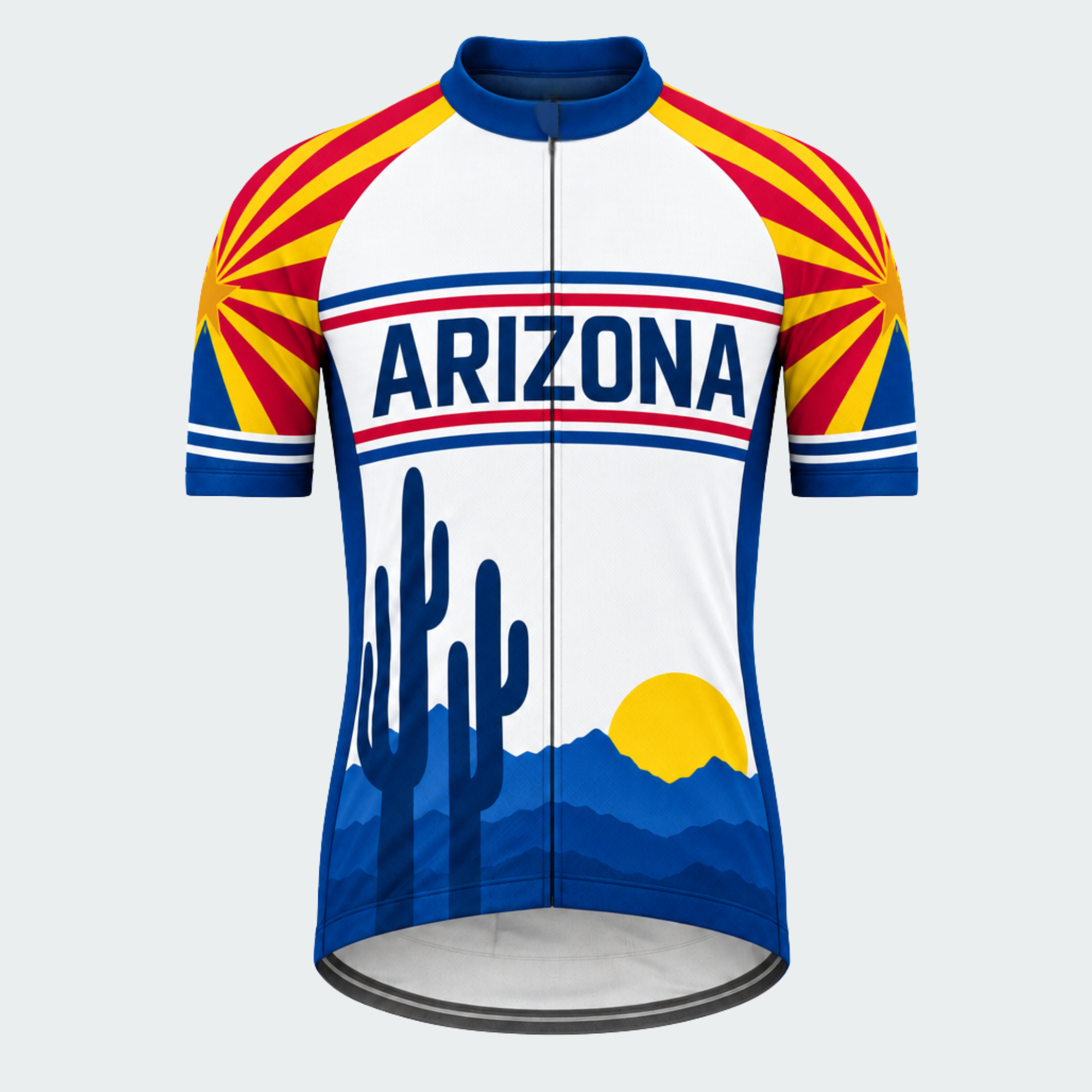 Men's Personalized Arizona Sonoran Horizon Cycling Jersey & Kit — short sleeve jersey — image 02