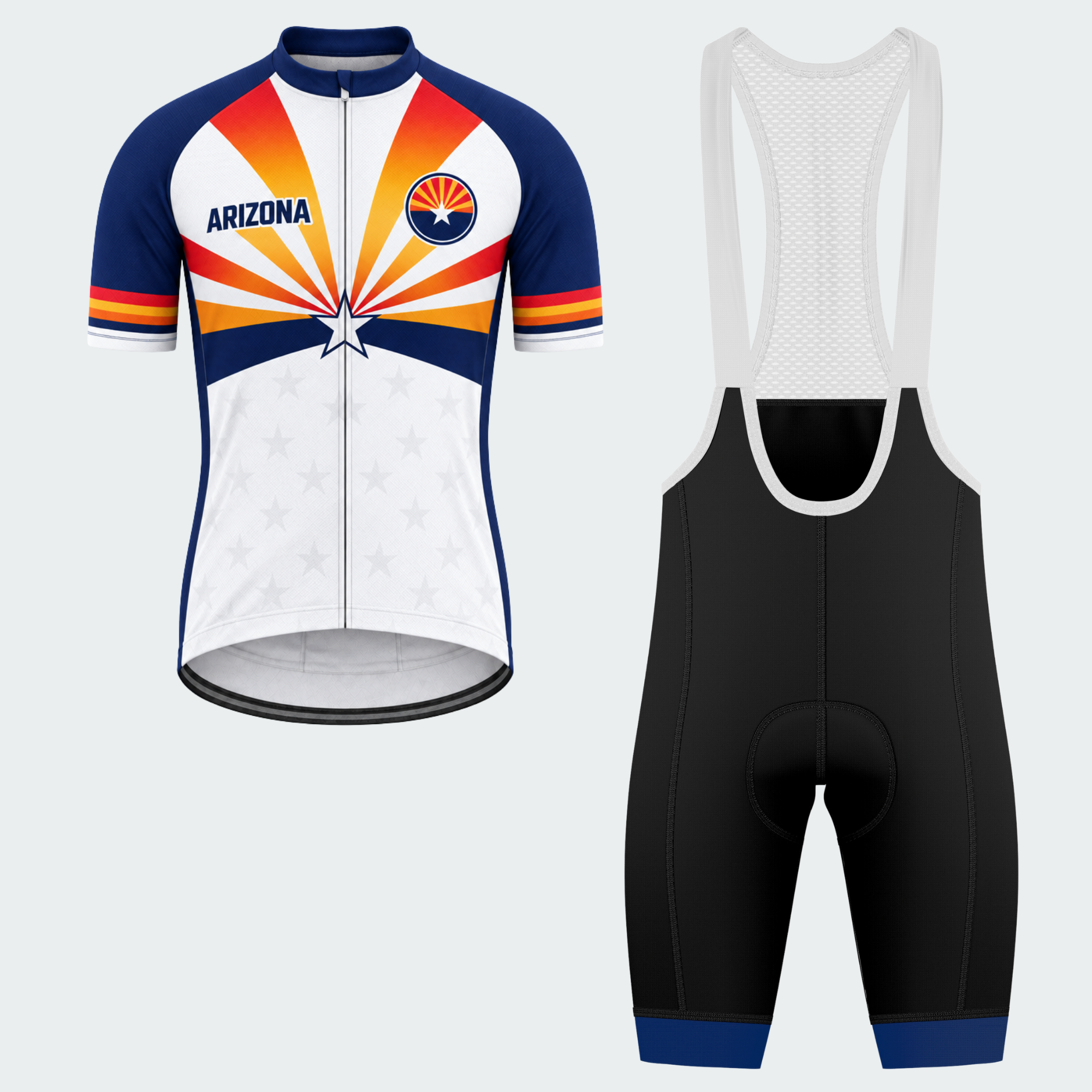 Men's Personalized Arizona Radiant Star Cycling Jersey & Kit — short sleeve bib shorts kit — featured image