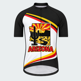 Men's Personalized Arizona Desert Sunrise Cycling Jersey & Kit — short sleeve jersey — image 02