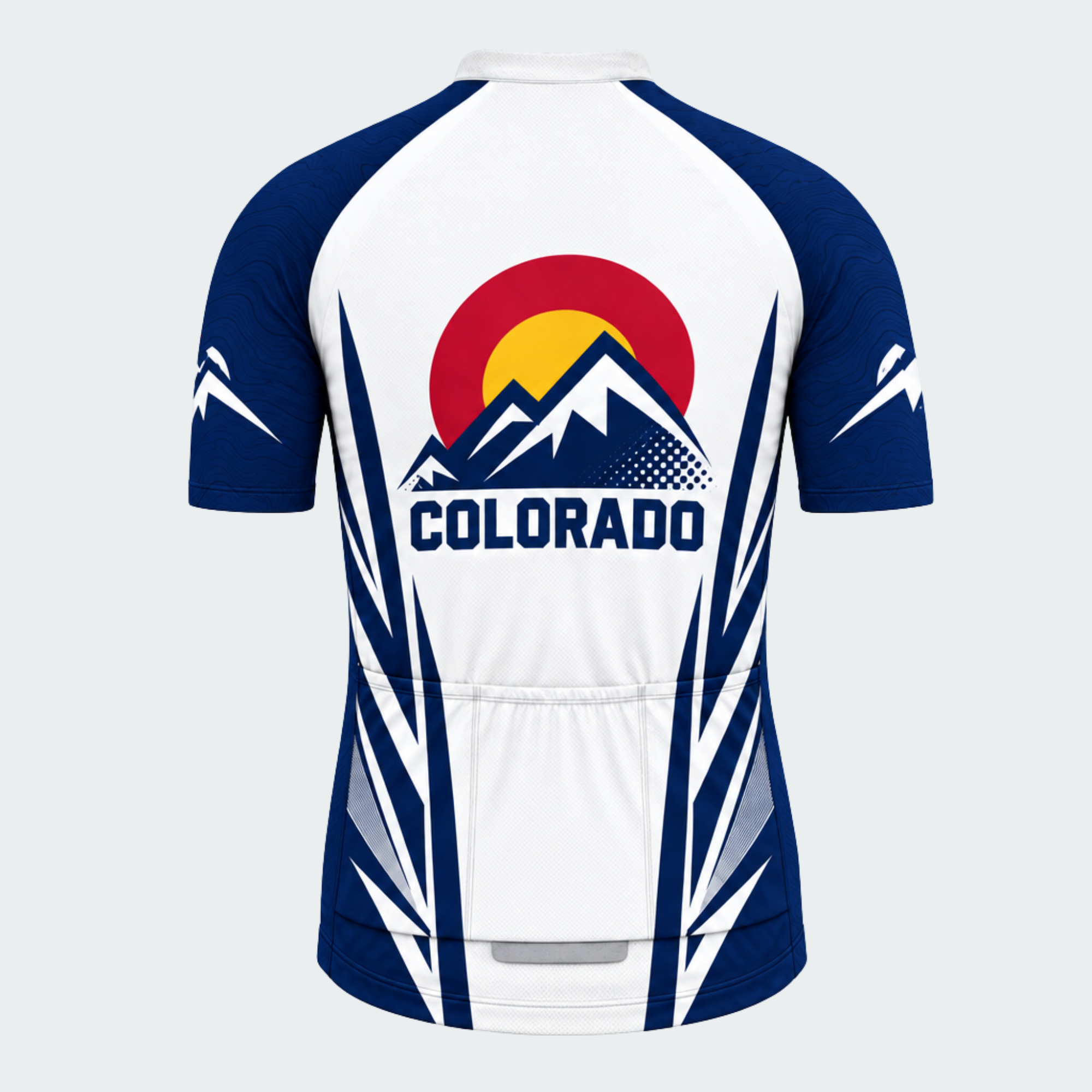 Men's Personalized Colorado Peaks Emblem Cycling Jersey & Kit — short sleeve jersey — image 03