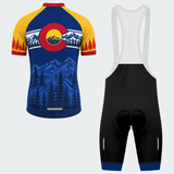 Men's Personalized Colorado Summit Circle Cycling Jersey & Kit — short sleeve bib shorts kit — image 02