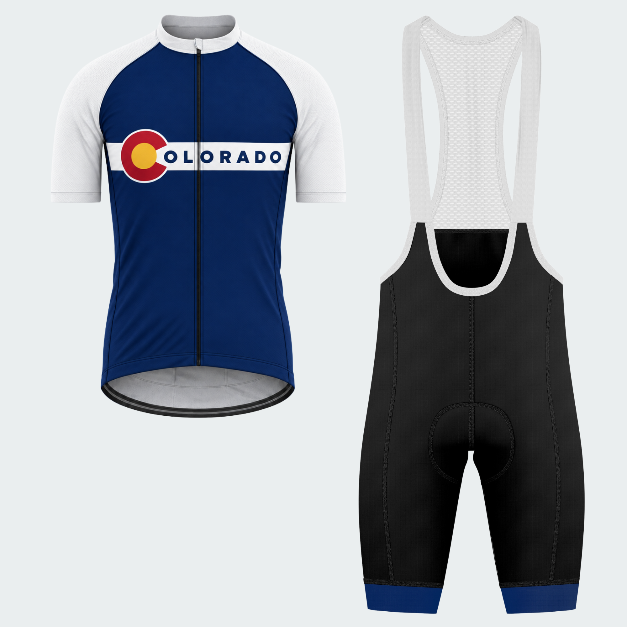 Men's Personalized Colorado Roundel Banner Cycling Jersey & Kit — short sleeve bib shorts kit — featured image