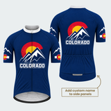Men's Personalized Colorado Alpine Summit Cycling Jersey & Kit — short sleeve jersey — featured image