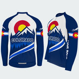Men's Personalized Colorado High Country Cycling Jersey & Kit — long sleeve cycling kit — featured image