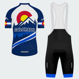 Men's Personalized Colorado High Country Cycling Jersey & Kit — short sleeve bib shorts kit — image 02