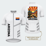 Men's Personalized Arizona Saguaro Road Cycling Jersey & Kit — short sleeve jersey — featured image