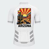 Men's Personalized Arizona Saguaro Road Cycling Jersey & Kit — short sleeve jersey — image 03