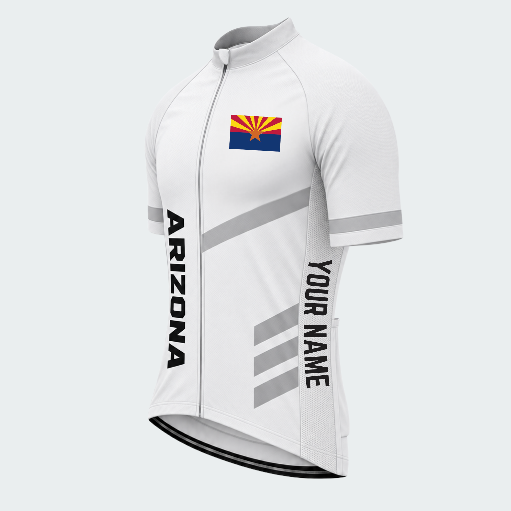 Men's Personalized Arizona Saguaro Road Cycling Jersey & Kit — short sleeve jersey — image 04