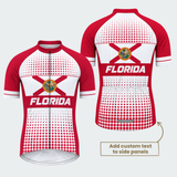 Men's Personalized Florida Cross & Seal Cycling Jersey & Kit — short sleeve jersey — featured image