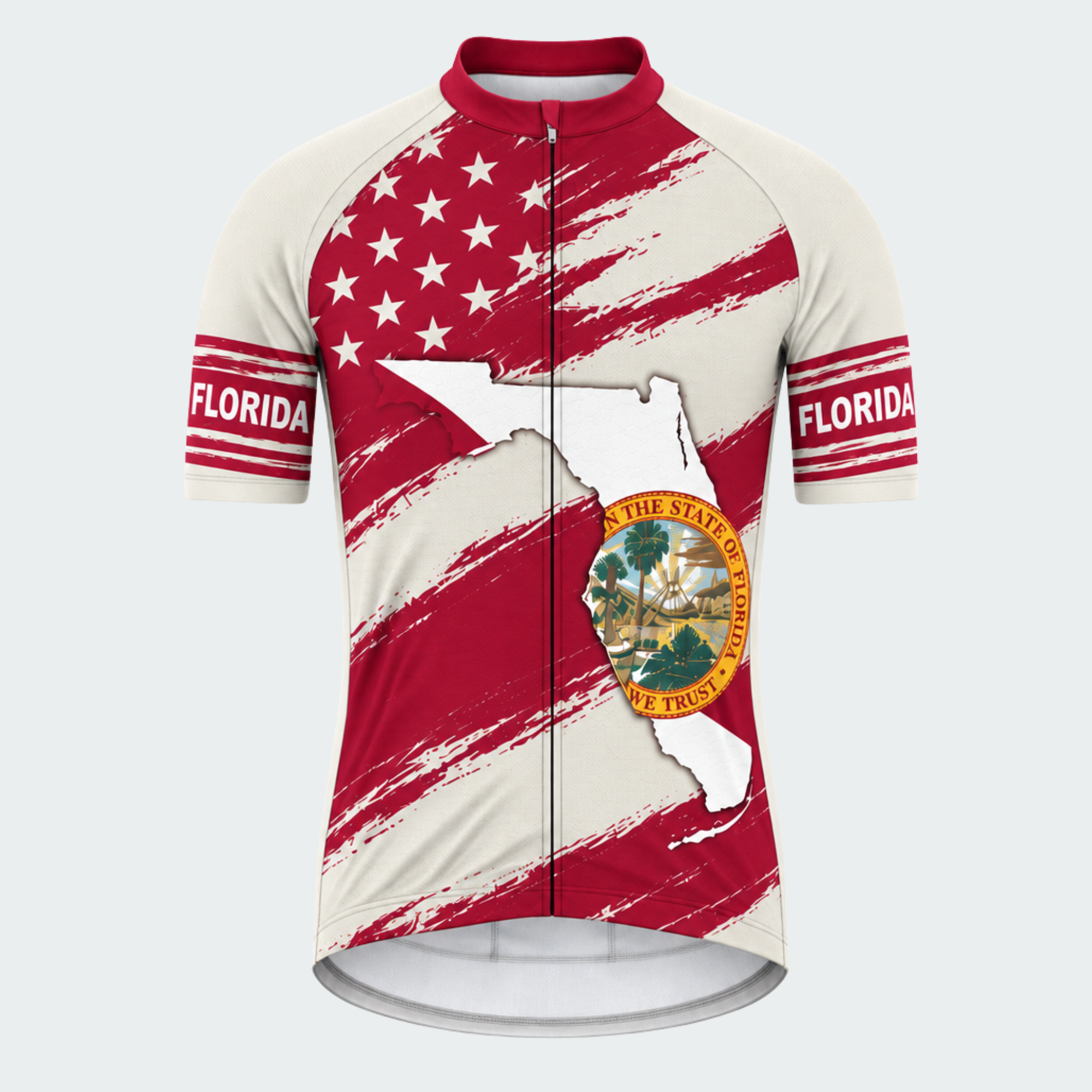 Men's Personalized Florida State Seal Cycling Jersey & Kit — short sleeve jersey — image 02