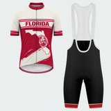 Men's Personalized Florida Heritage Map Cycling Jersey & Kit — short sleeve bib shorts kit — featured image