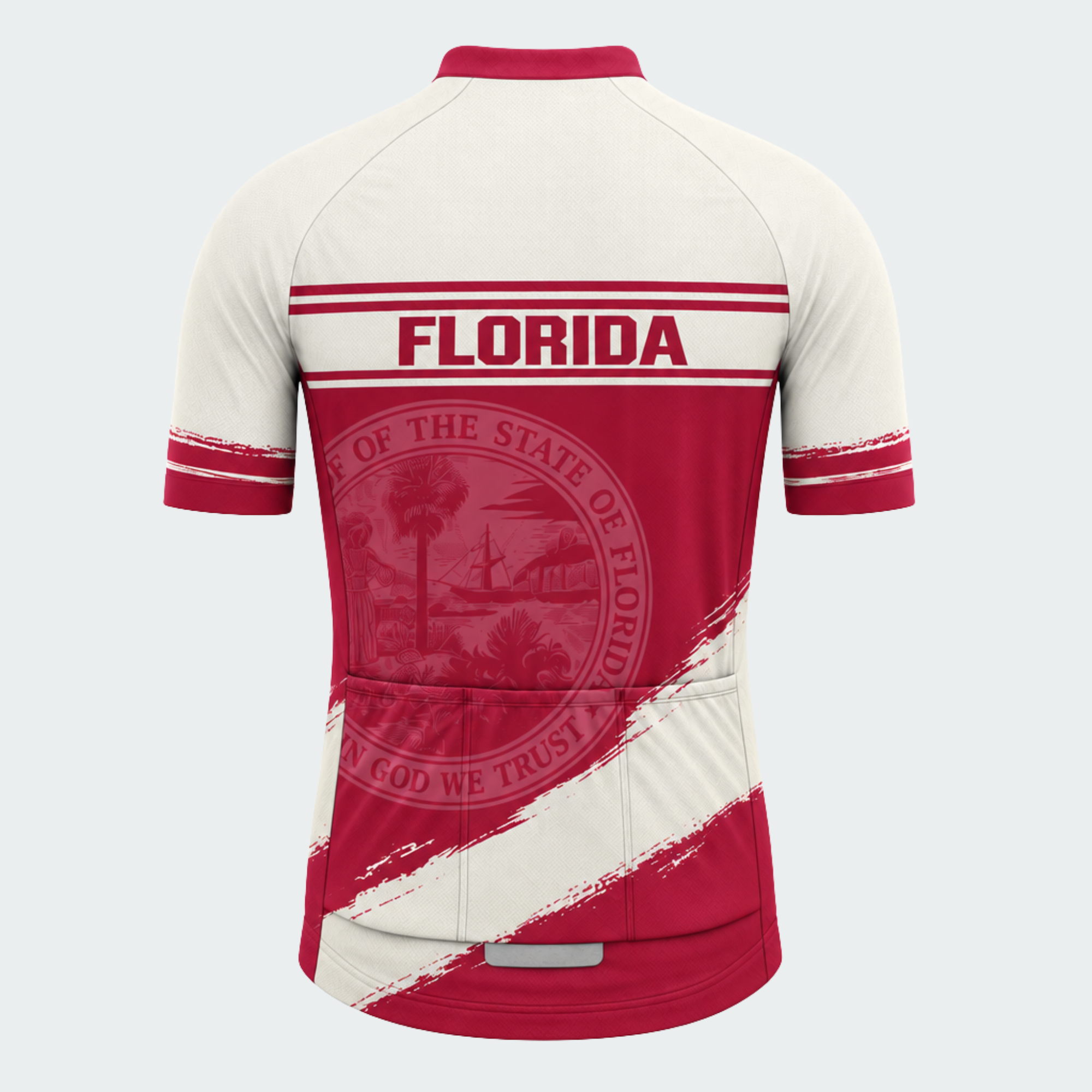 Men's Personalized Florida Heritage Map Cycling Jersey & Kit — short sleeve jersey — image 03