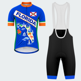 Men's Personalized Florida Landmarks Map Cycling Jersey & Kit — short sleeve bib shorts kit — featured image