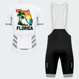 Men's Personalized Florida Sunset Coast Cycling Jersey & Kit — short sleeve bib shorts kit — image 02