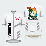 Men's Personalized Florida Sunset Coast Cycling Jersey & Kit — short sleeve jersey — featured image