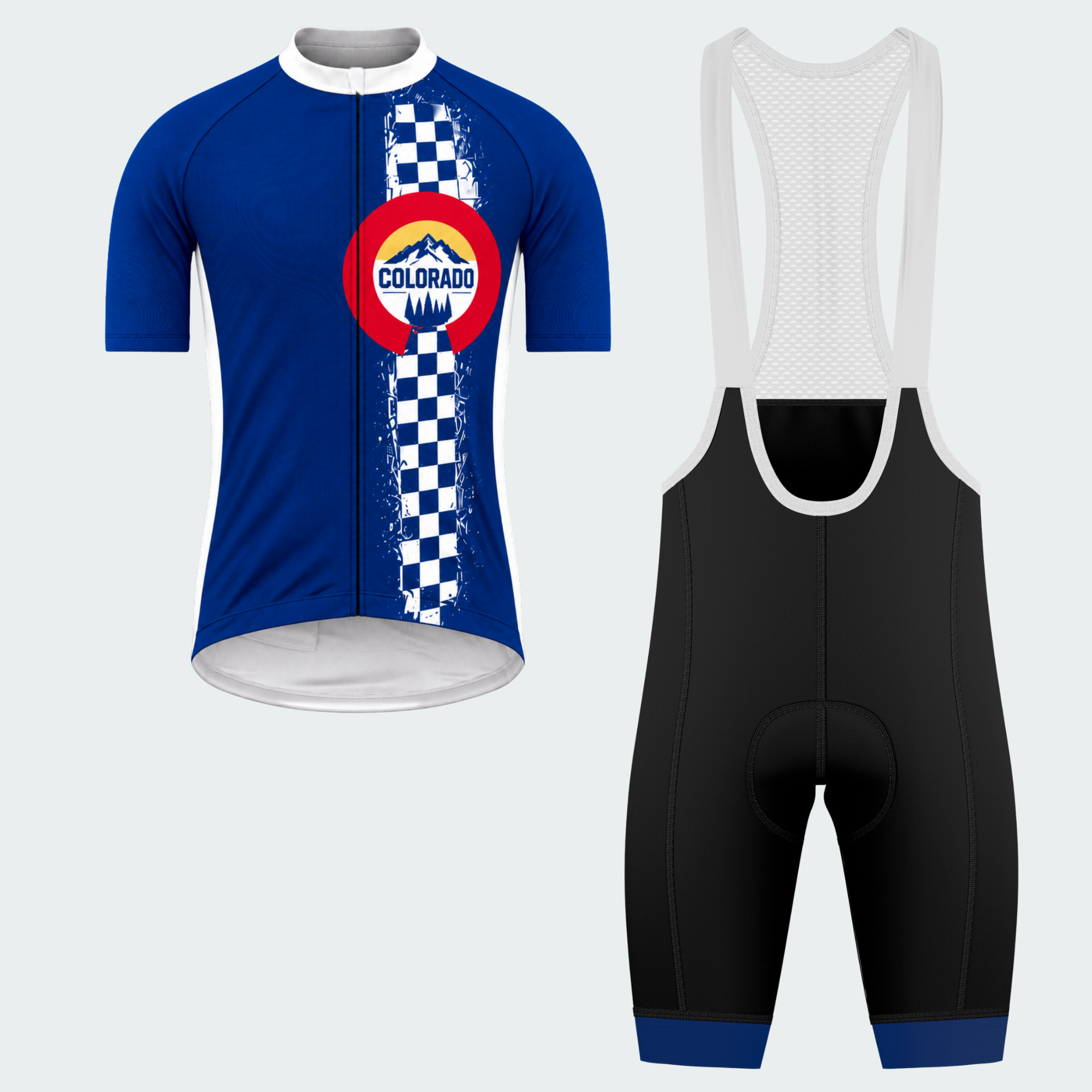 Men's Personalized Colorado Peak Roundel Cycling Jersey & Kit — short sleeve bib shorts kit — featured image