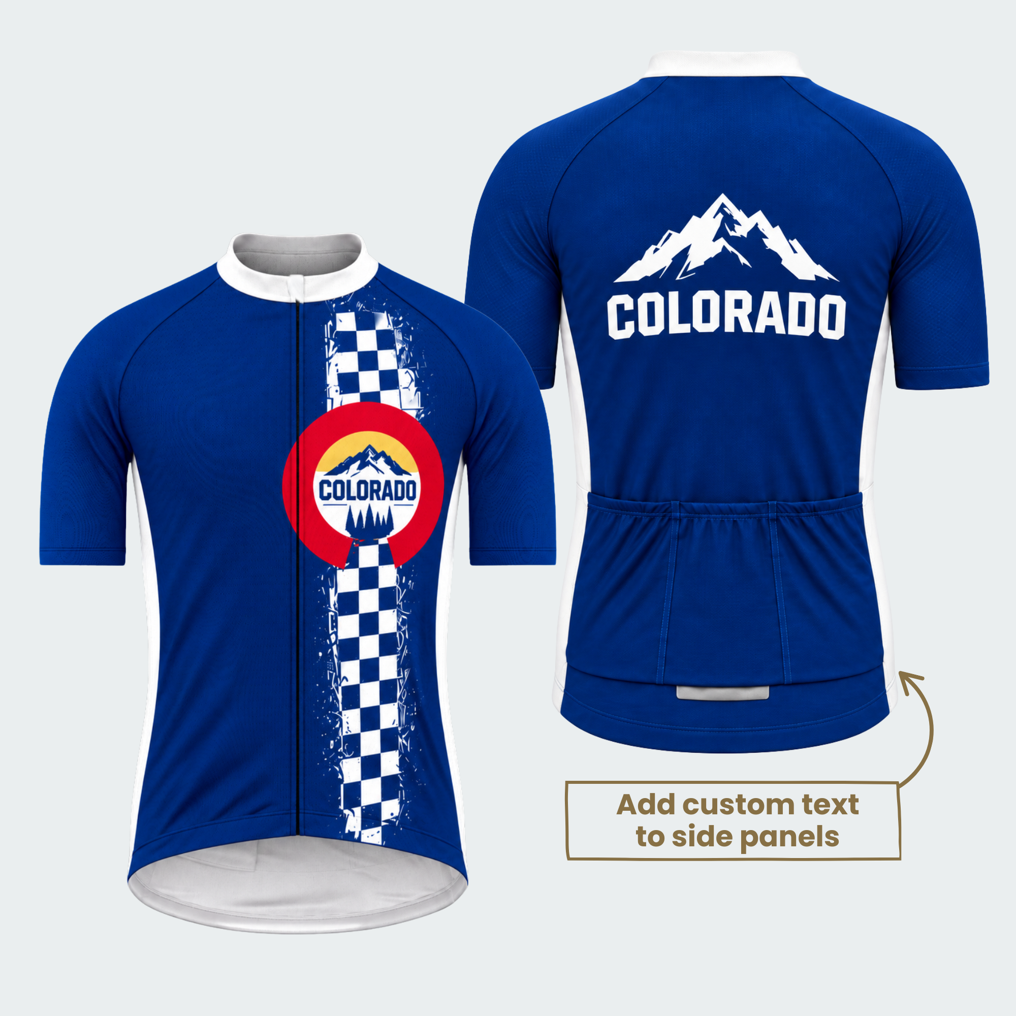Men's Personalized Colorado Peak Roundel Cycling Jersey & Kit — short sleeve jersey — featured image