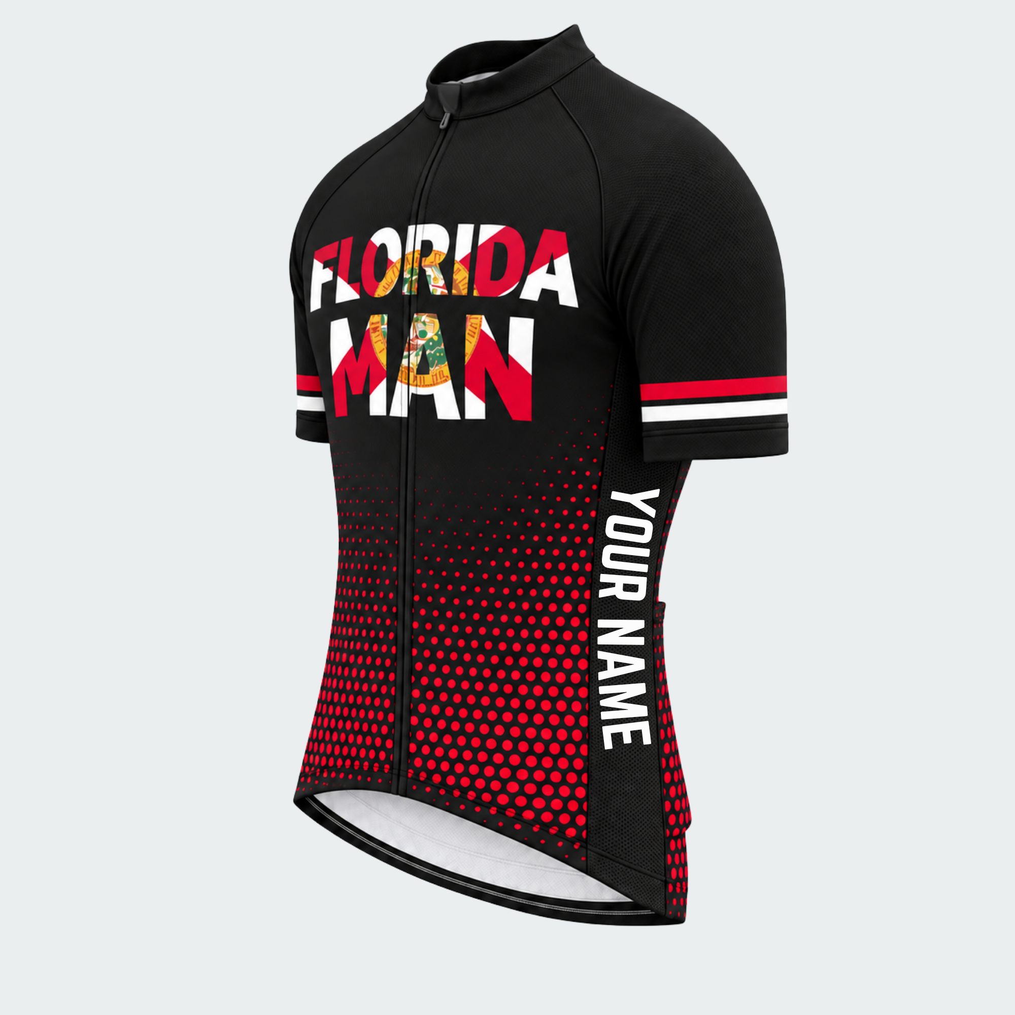 Men's Personalized Florida Man Statement Cycling Jersey & Kit — short sleeve jersey — image 04