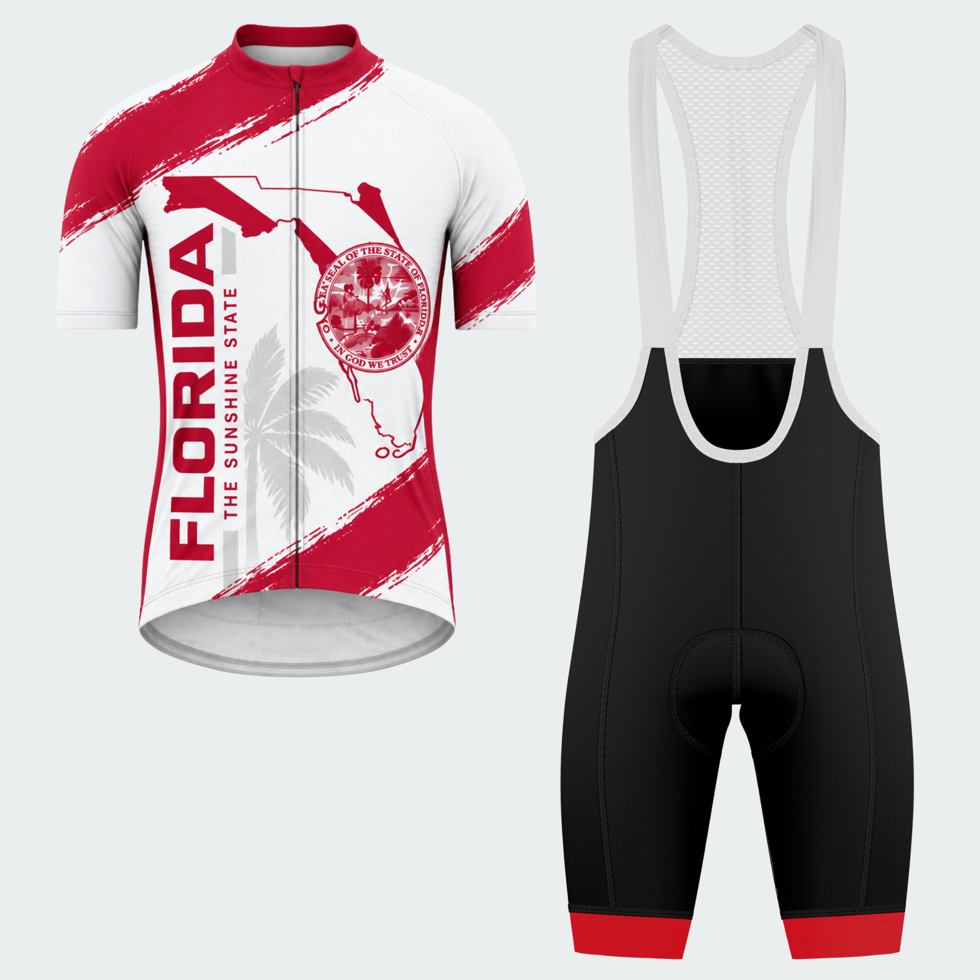 Men's Personalized Florida Shoreline Seal Cycling Jersey & Kit — short sleeve bib shorts kit — featured image