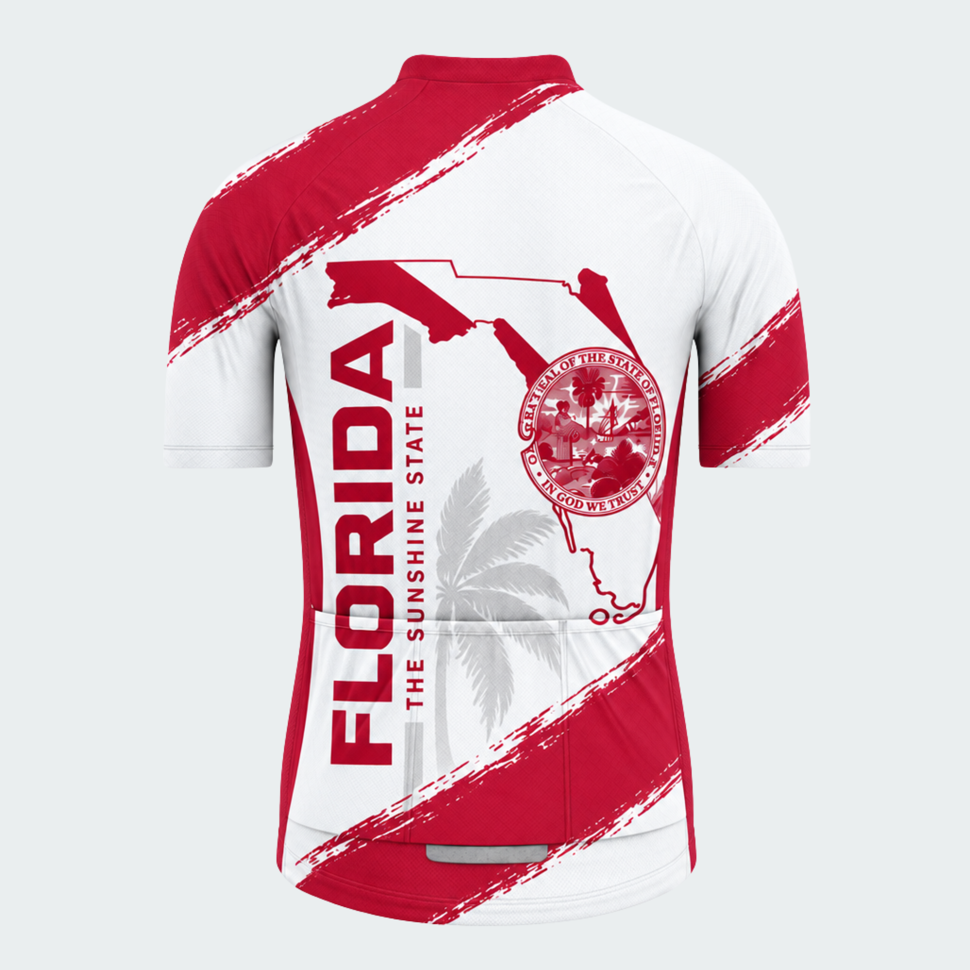 Men's Personalized Florida Shoreline Seal Cycling Jersey & Kit — short sleeve jersey — image 03
