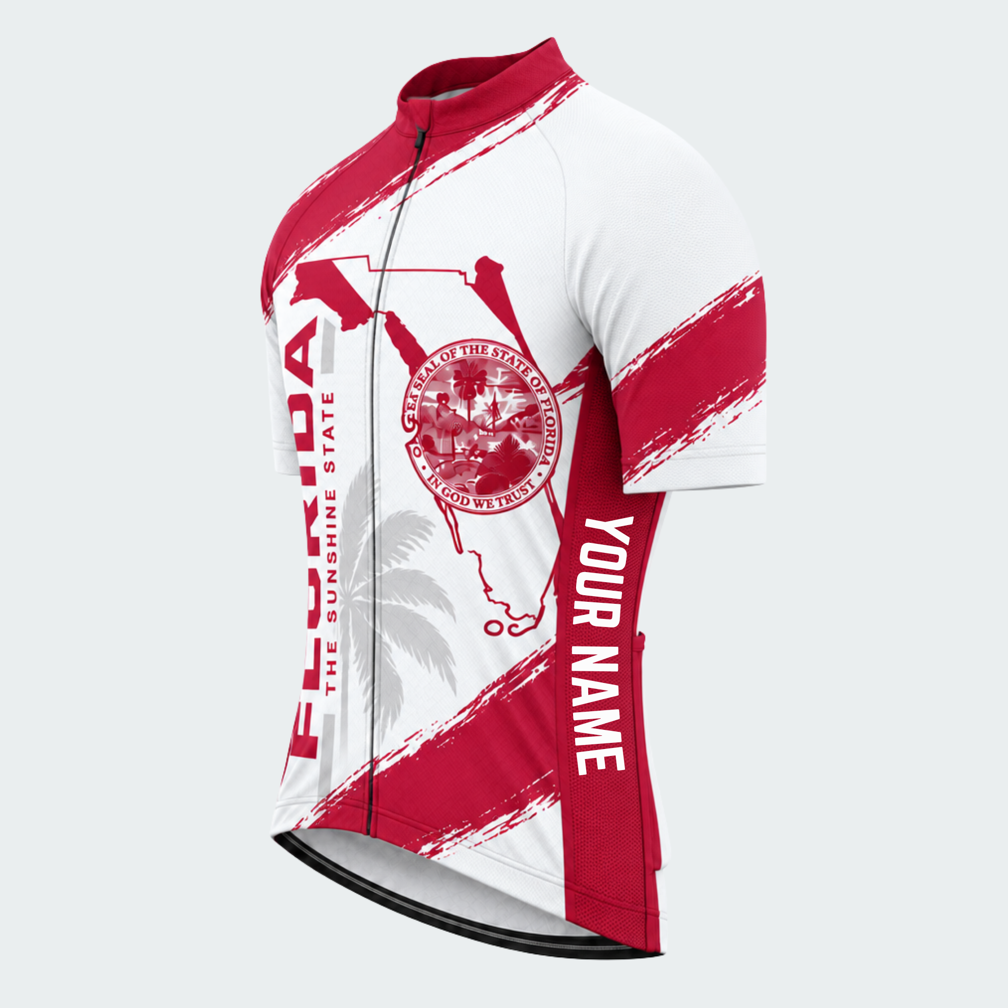 Men's Personalized Florida Shoreline Seal Cycling Jersey & Kit — short sleeve jersey — image 04