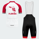 Men's Personalized Florida Bold Emblem Cycling Jersey & Kit — short sleeve bib shorts kit — image 02