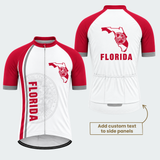 Men's Personalized Florida Bold Emblem Cycling Jersey & Kit — short sleeve jersey — featured image