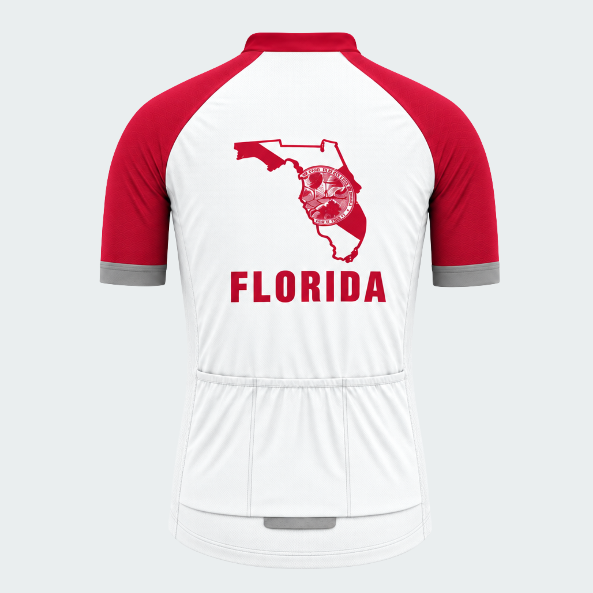 Men's Personalized Florida Bold Emblem Cycling Jersey & Kit — short sleeve jersey — image 03