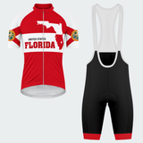 Men's Personalized Florida State Map Emblem Cycling Jersey & Kit — short sleeve bib shorts kit — featured image