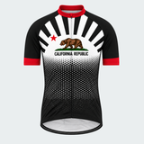 Men's Personalized California Republic Sunburst Cycling Jersey & Kit — short sleeve jersey — image 02