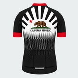 Men's Personalized California Republic Sunburst Cycling Jersey & Kit — short sleeve jersey — image 03