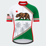 Men's Personalized California Bear & Palms Cycling Jersey & Kit — short sleeve jersey — image 02
