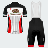 Men's Personalized California Republic Road Bear Cycling Jersey & Kit — short sleeve bib shorts kit — image 02