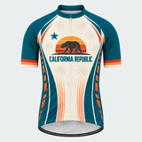 Men's Personalized California Republic Palm Shield Cycling Jersey & Kit — short sleeve jersey — image 02